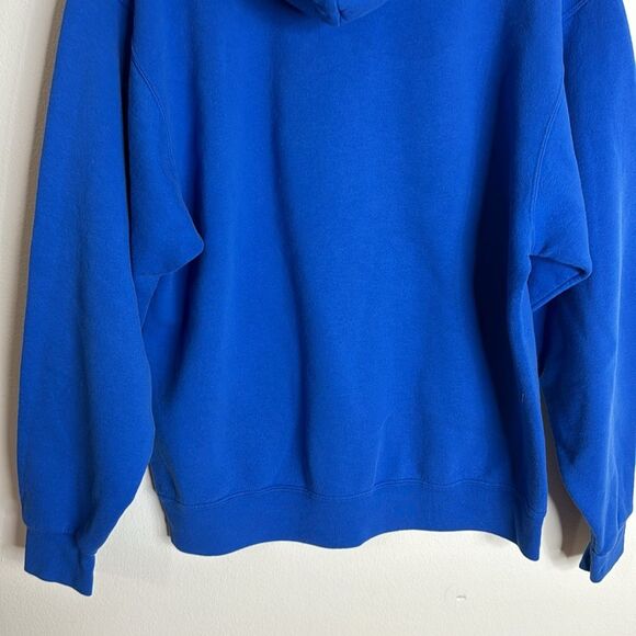 Jerzees air odell athletic pullover hoodie sweatshirt size large - Picture 11 of 11